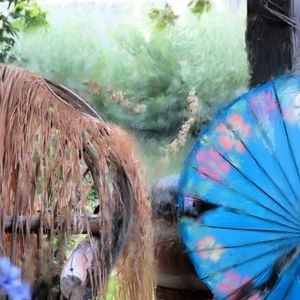 Vintage Original Mixed Media Print